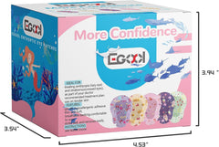 EGOOL ready-to-wear eye patch shown on a child for simple fastening.