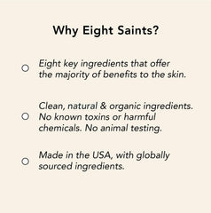 Eight Saints fragrance-free serum ideal for sensitive skin users.