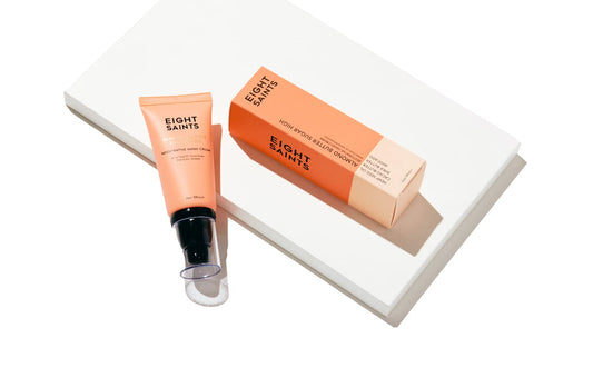 Eight Saints 2oz hand cream bottle ready for on-the-go hydration and protection.