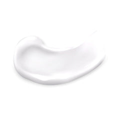 Texture swatch of Eight Saints moisturizer showing smooth, fragrance-free formula.