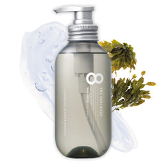 Eight the Thalasso shampoo bottle showing ocean-based detangling properties for daily use