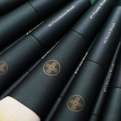 Eigshow blush brush provides seamless color on the cheeks.