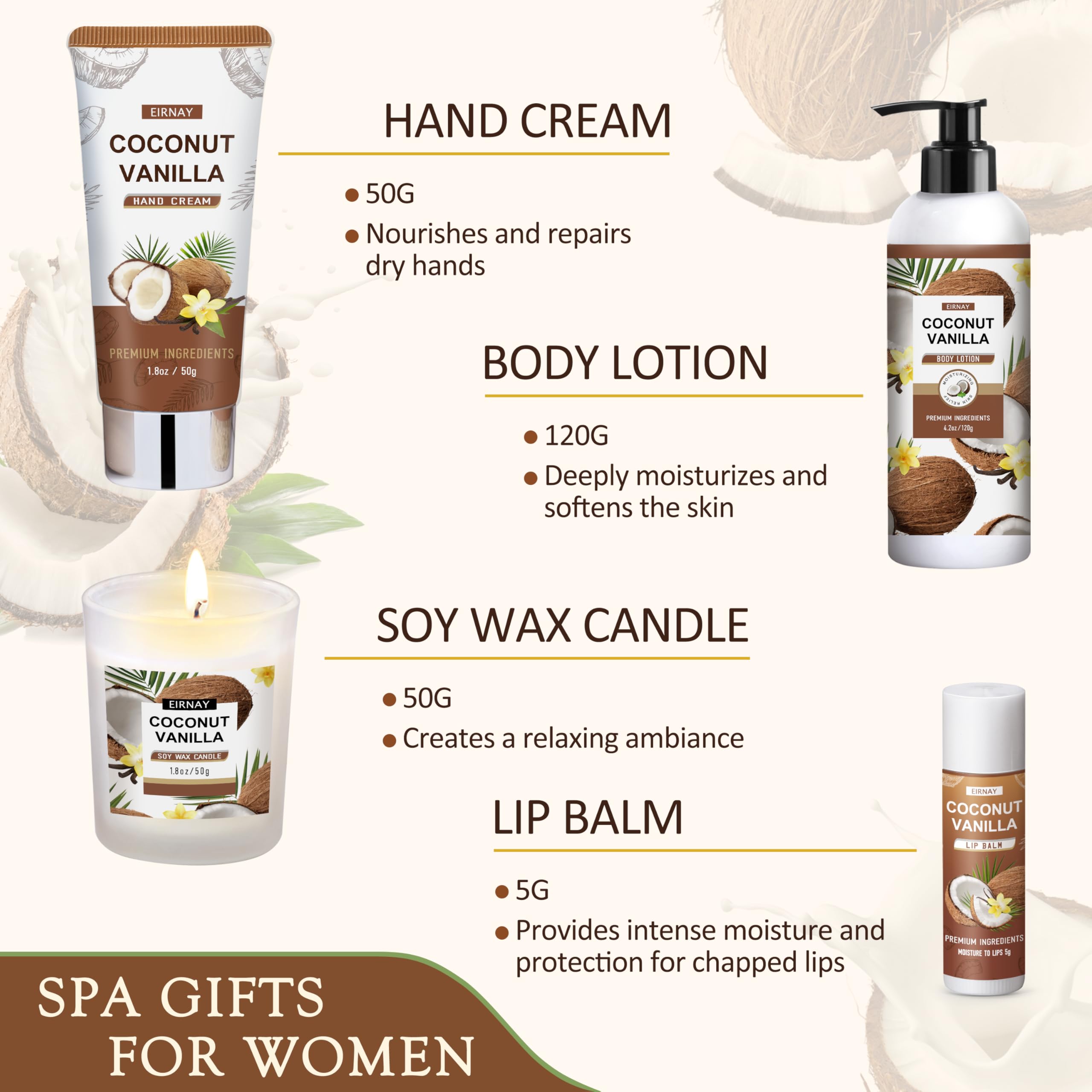 EIRNAY hand and body moisturizer for soft, hydrated skin