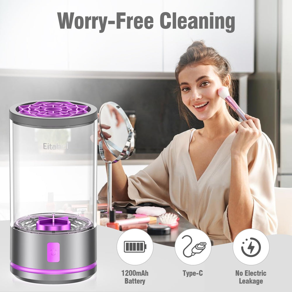 EITABEL purple color adds style to your vanity.