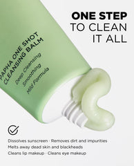 Either& PAPHA One Shot balm pour image shows silky melt texture