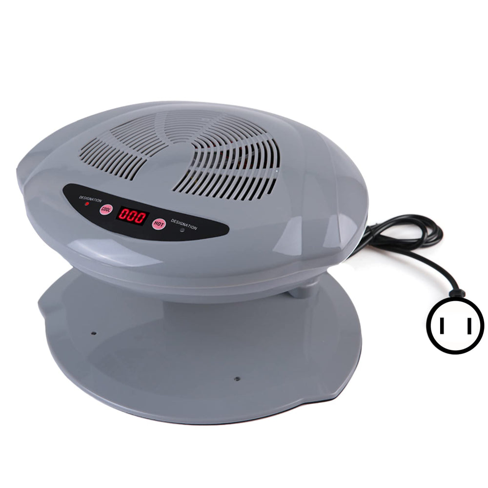 Automatic sensor detects hands for hands-free drying