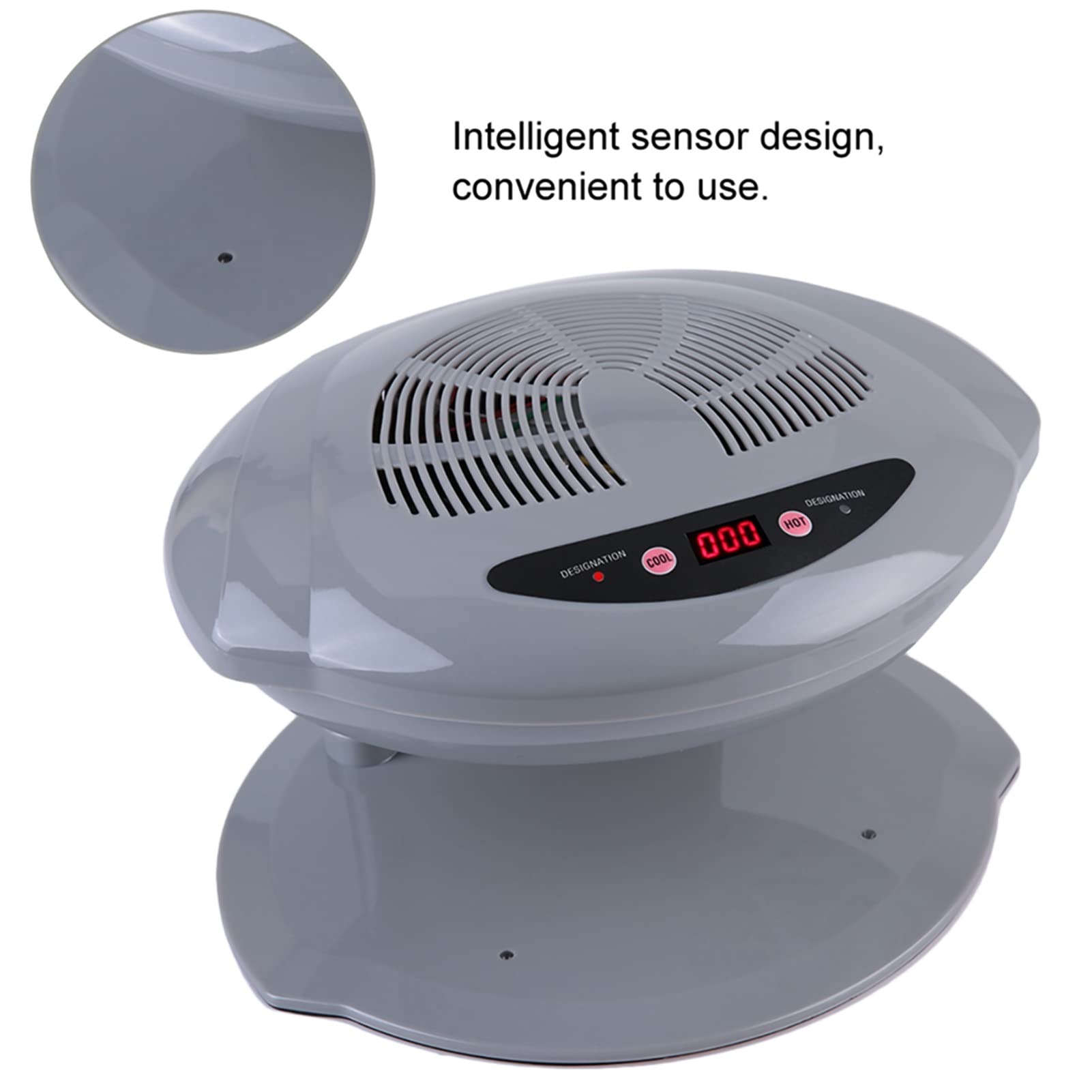 Ejoyous air nail dryer LCD display with timer reading