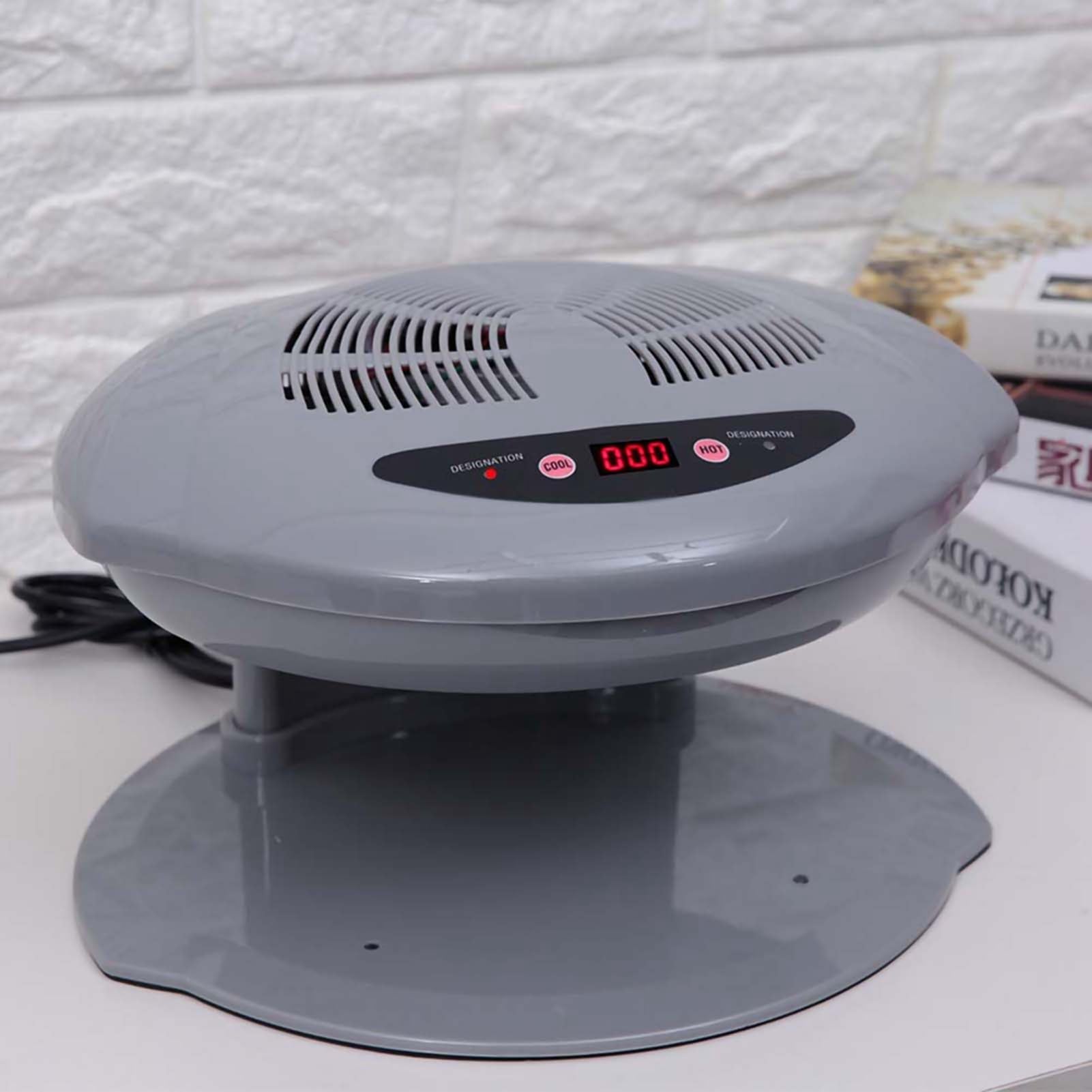Ejoyous packaging shows the nail dryer for home or salon use