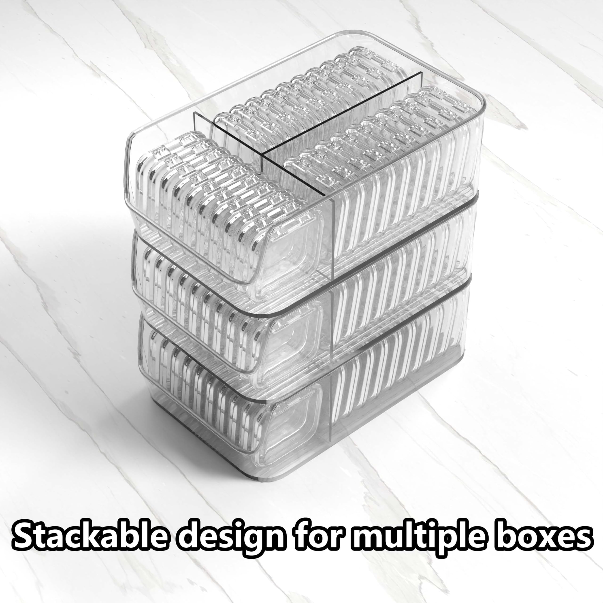 EKEFE 120pcs double-sided adhesive tape for secure nail display.