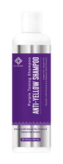 Elabore Purple Toning Shampoo bottle highlights violet pigment to counter yellow tones