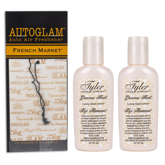 Elanze Designs High Maintenance hand lotion bottle for daily use with a luxurious fragrance