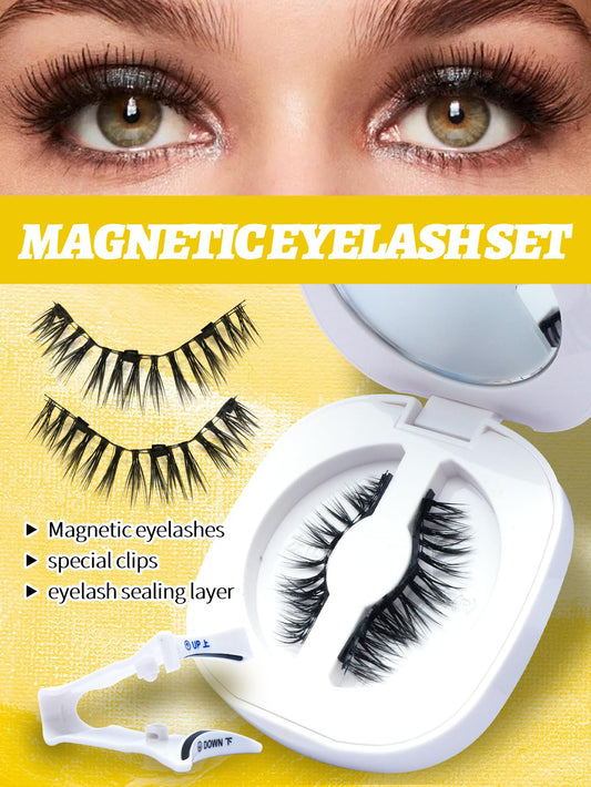 Elara Craft reusable magnetic lashes designed for up to 200 uses.
