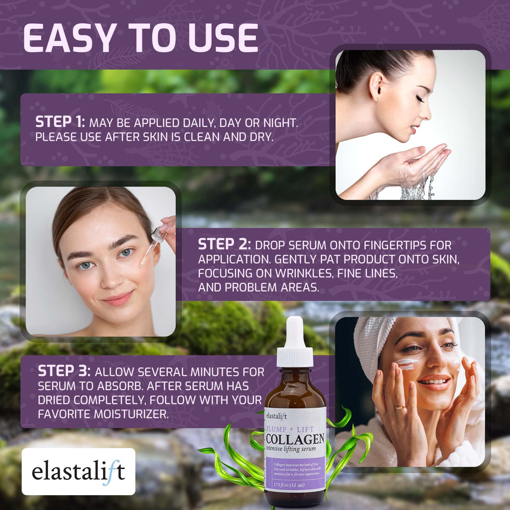 Elastalift bundle on vanity ready for daily routine.