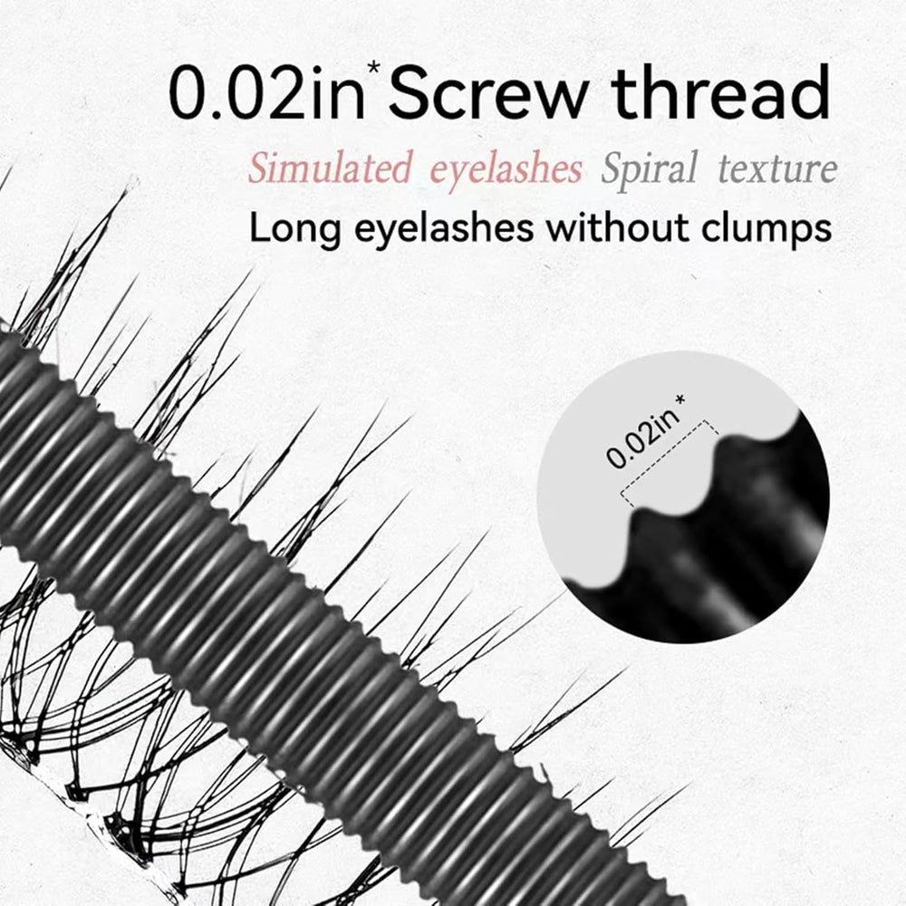 ELECANE Iron Wand Mascara waterproof formula resists smudges and tears.