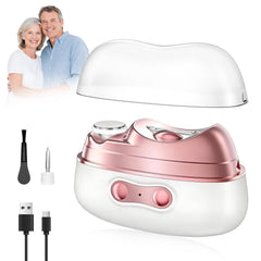 Electric Nail Clipper 4in1 with LED light provides precise trimming in low light