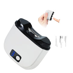 Electric Nail Clipper with LED light for precise trimming in dim rooms