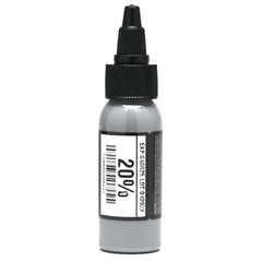Element Tattoo Supply dark gray ink bottle closeup for strong contrast.