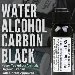 Element Tattoo Supply white ink close-up bottle showing smooth coverage for highlights