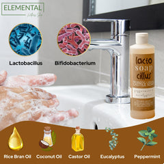 Elemental Wellness Lavender Tea Tree Frankincense oils provide natural fragrance and soothing vibes