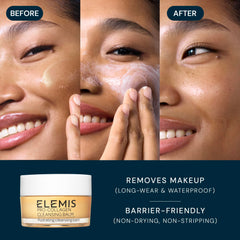 CLOSE-UP of the cleansing balm texture by ELEMIS