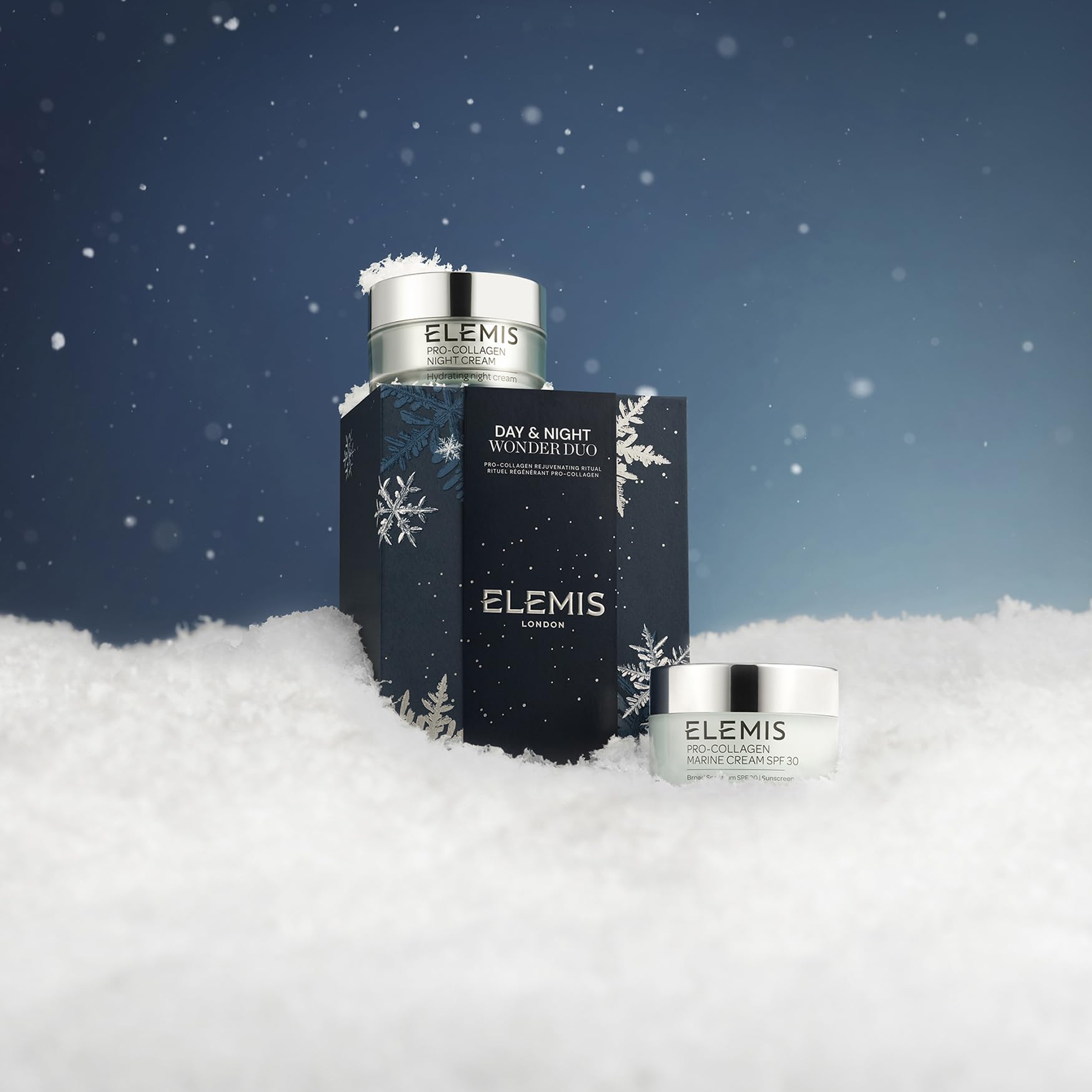 Elemis Day and Night Wonder Duo close-up showing smooth texture.