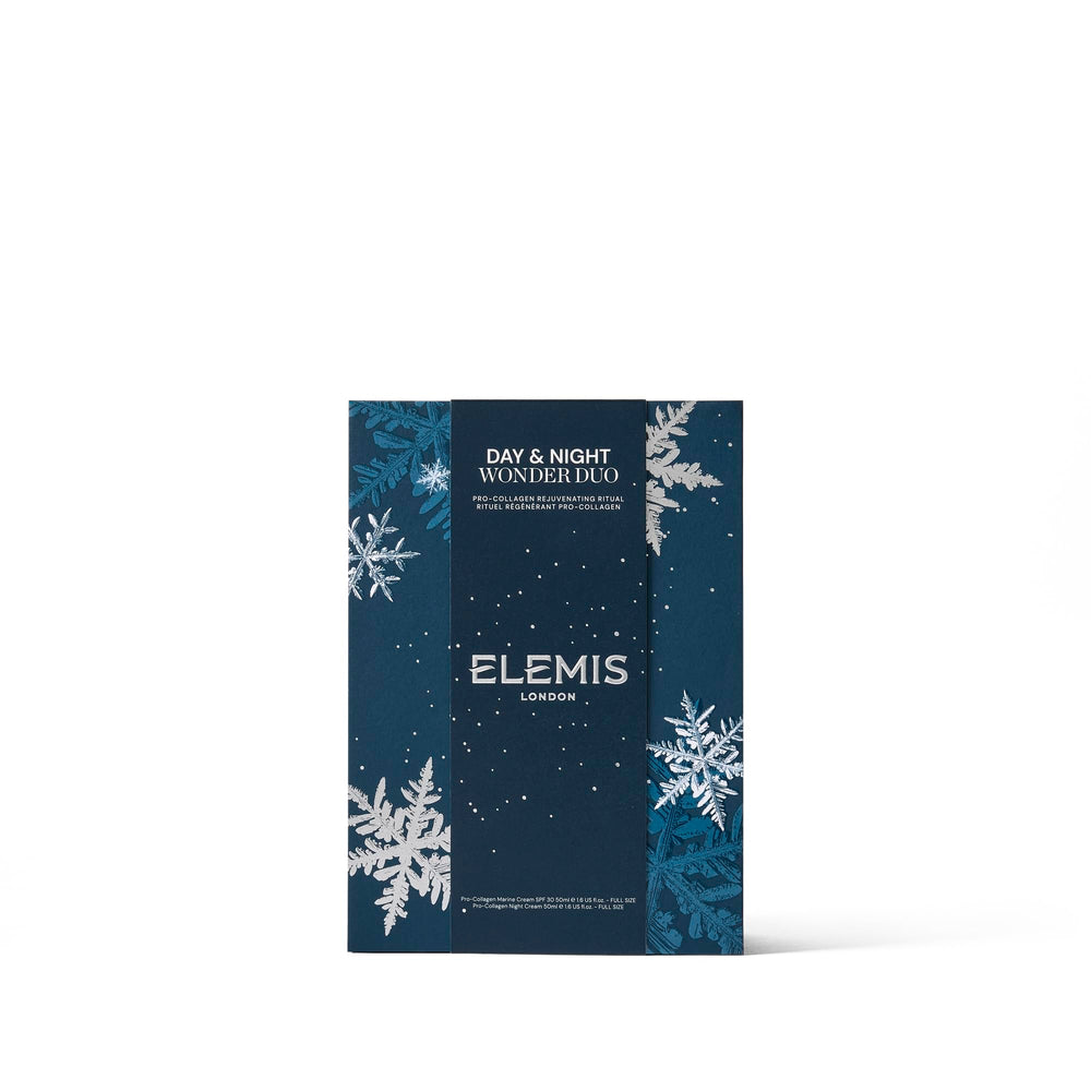 Elemis Gift-ready Day and Night Wonder Duo packaging.