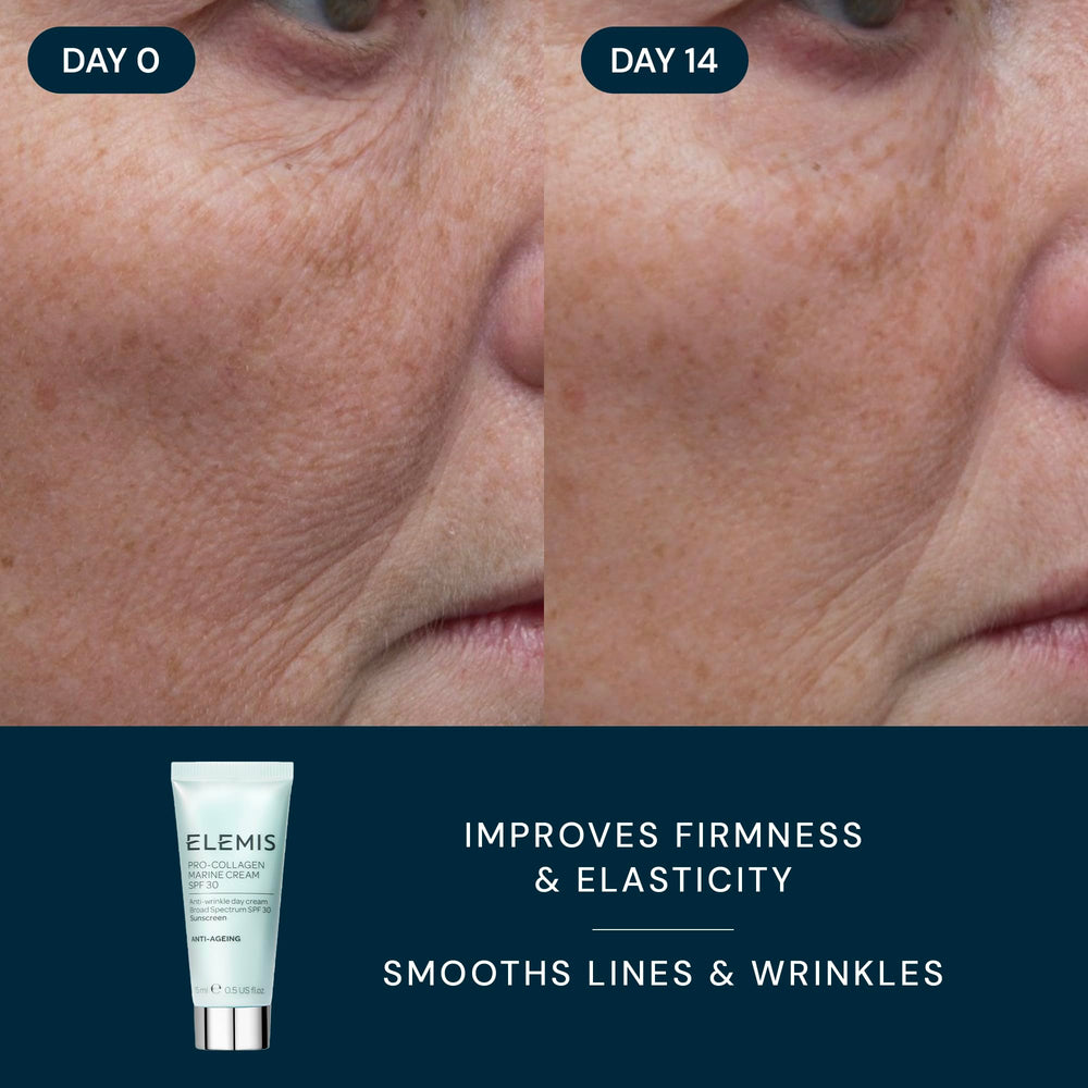 Swatch of ELEMIS Marine Cream SPF 30 for quick reference