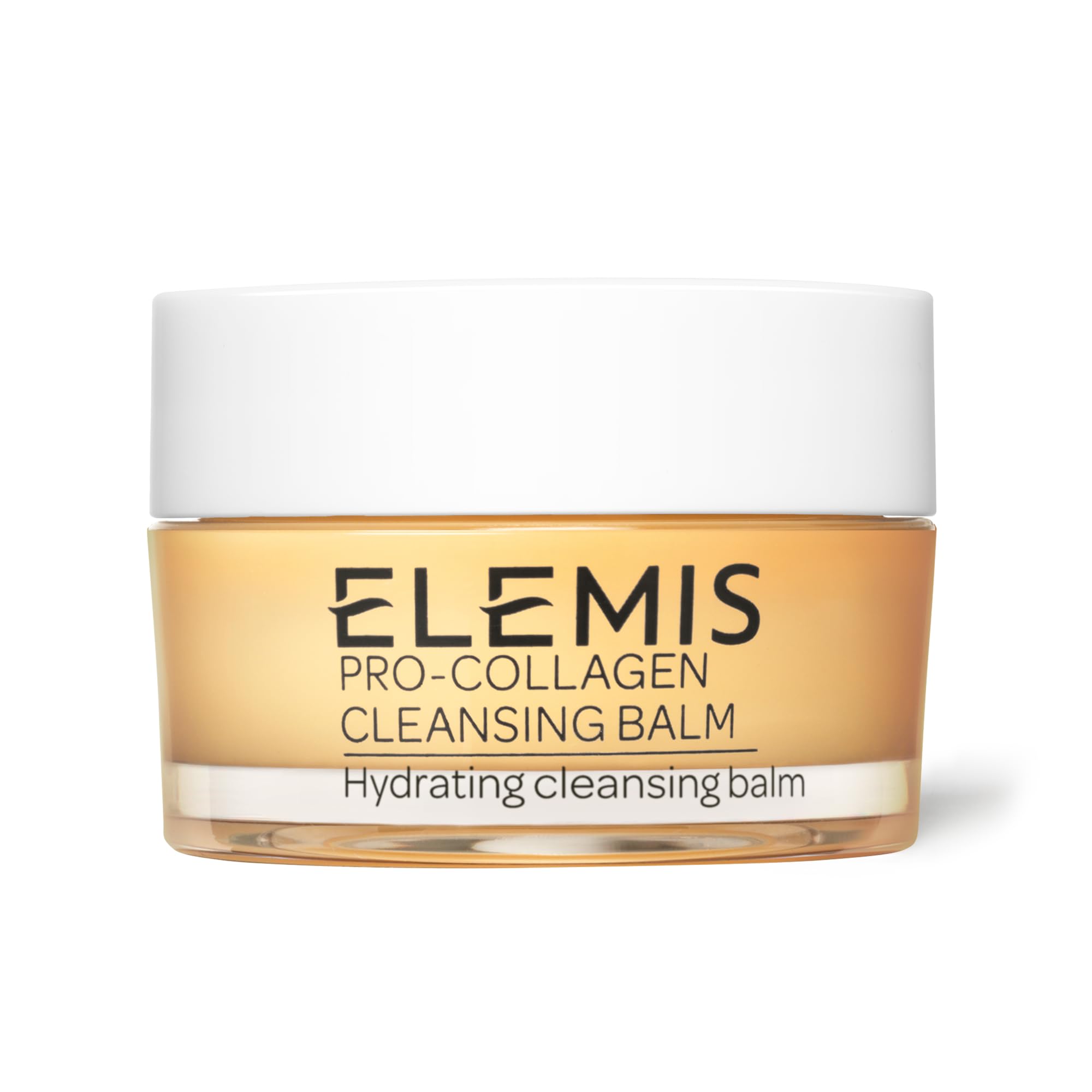 Elemis Pro-Collagen cleansing balm being poured for makeup removal