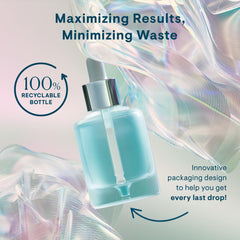 Elemis serum close-up highlighting silky texture and fast absorption.