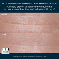 Elemis Pro-Collagen Marine Cream SPF30 tube for daily hydration.