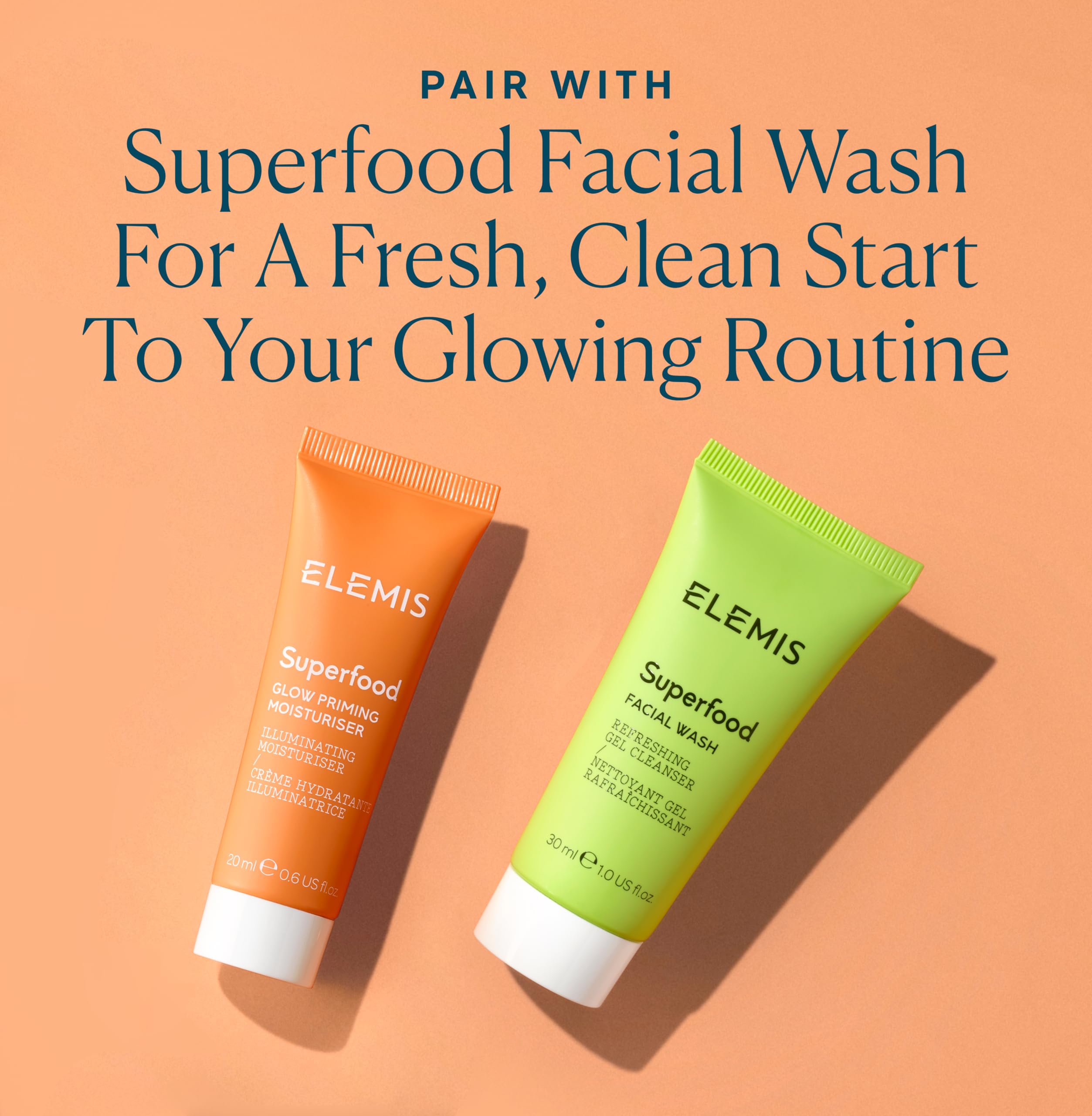 ELEMIS Glow Priming Moisturizer dabbed on high points for luminosity