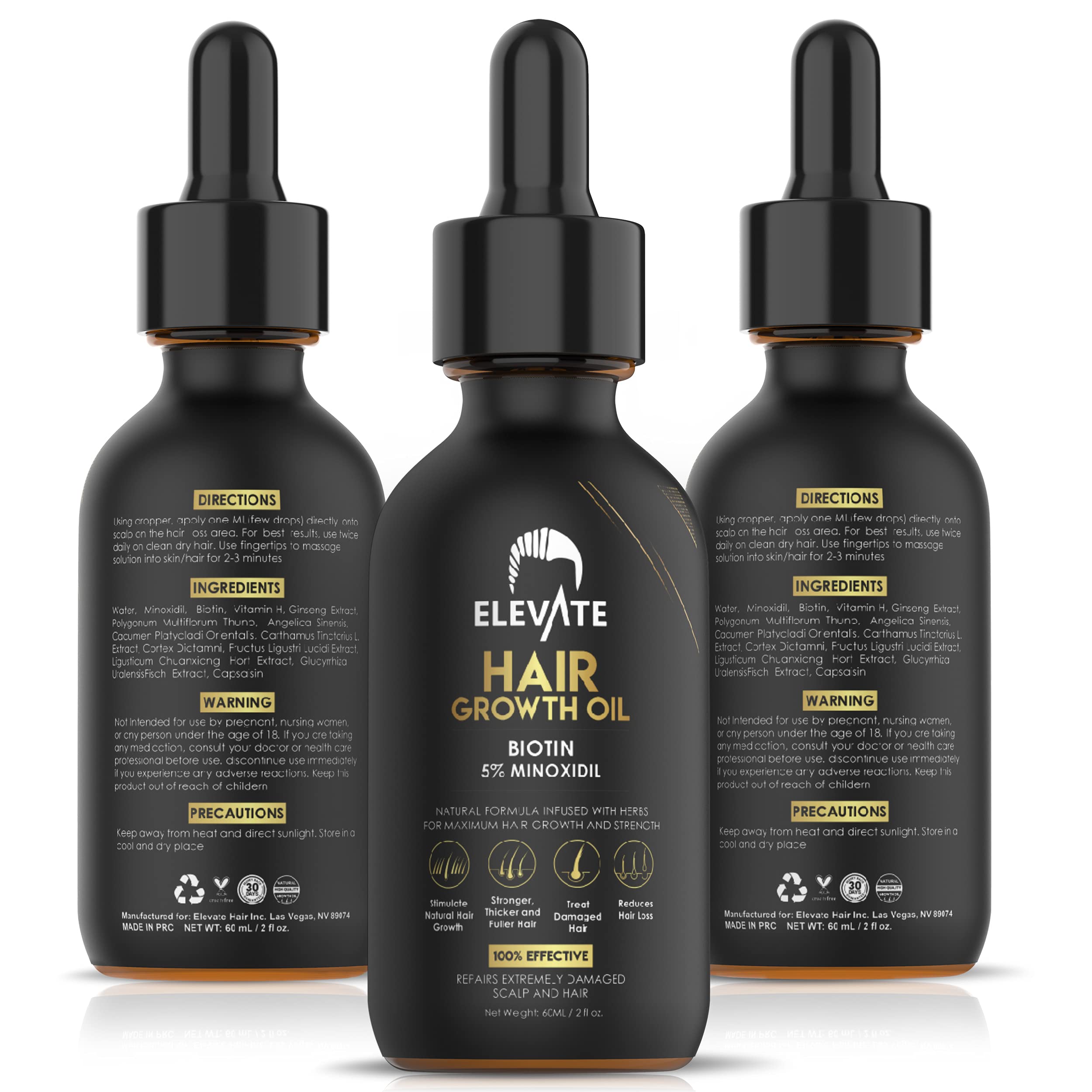 Elevate After-Use Hair Glow; subtle shine and healthier appearance.