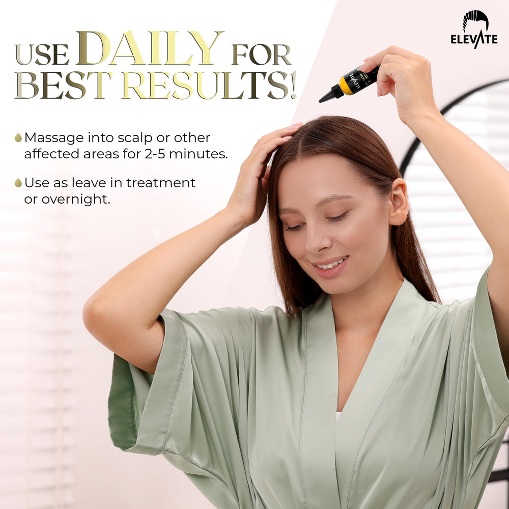 Elevate Batana Oil suits all hair types for daily use.