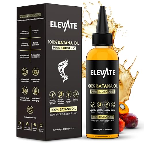 Elevate Batana Oil cold-pressed method highlights purity and tradition.
