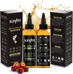 Elevate Batana Oil leaves hair feeling soft as a leave-in.