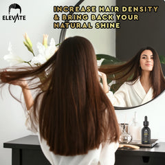 Elevate safe gentle no parabens sulfates formula on scalp