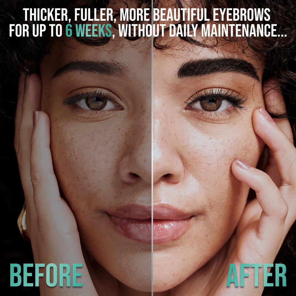 Black coloring solution for bold, defined lashes and brows.