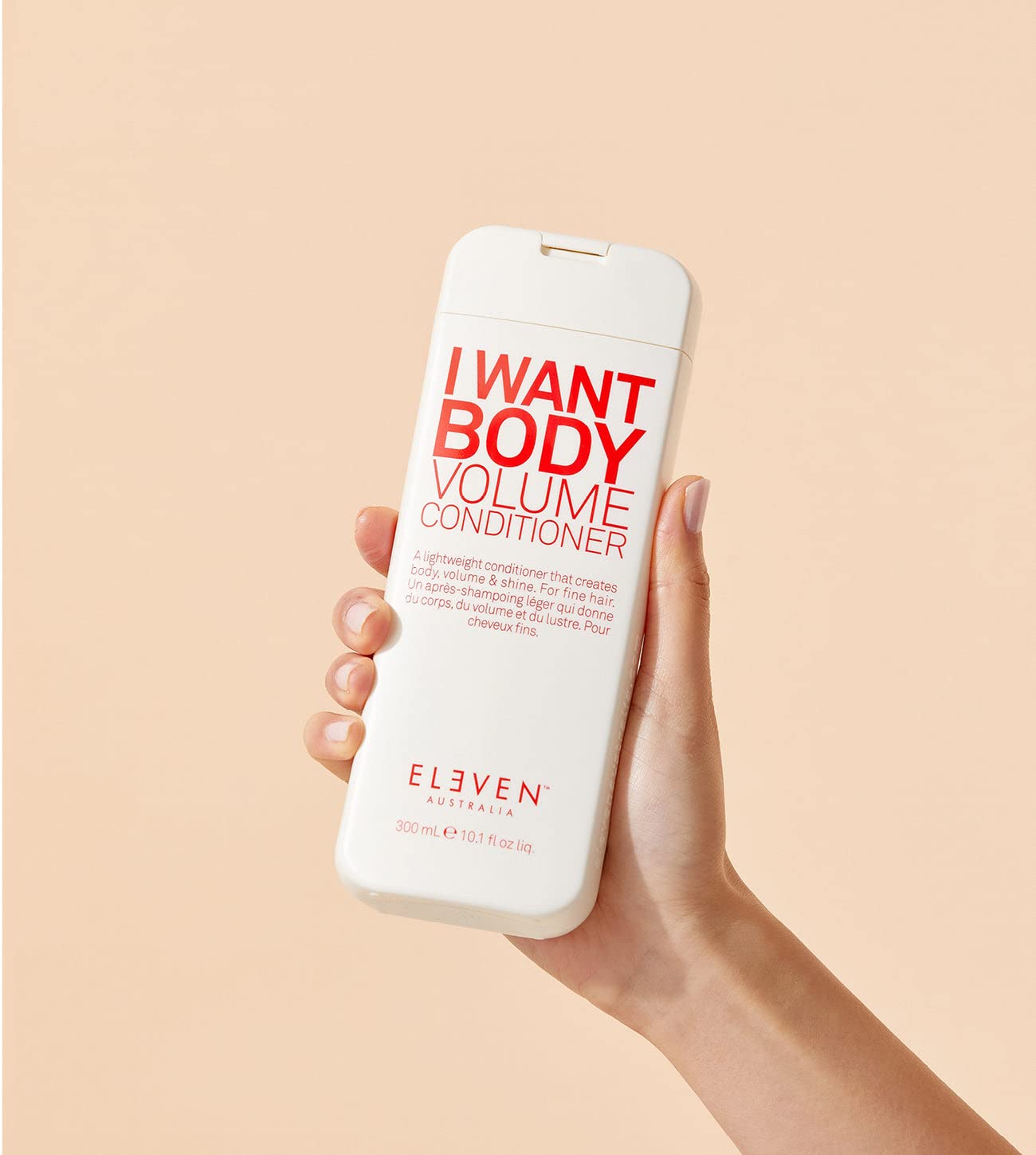 ELEVEN AUSTRALIA I Want Body Volume texture conveys fullness and shine