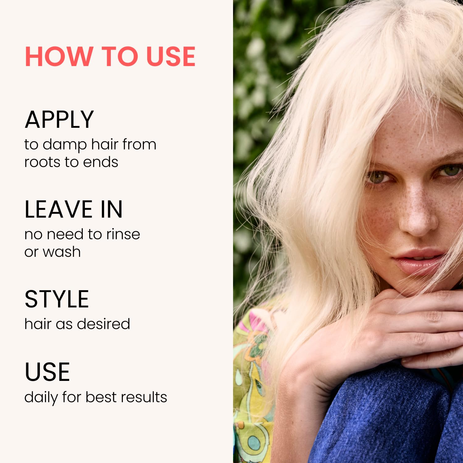 ELEVEN AUSTRALIA Miracle Leave In heat protection for styling tools