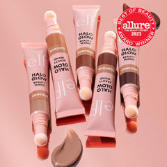Halo Glow Contour Wand contouring nose and temples for balance