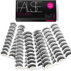 Eliace Eyelashes cat-eye style pack for defined eyes all day