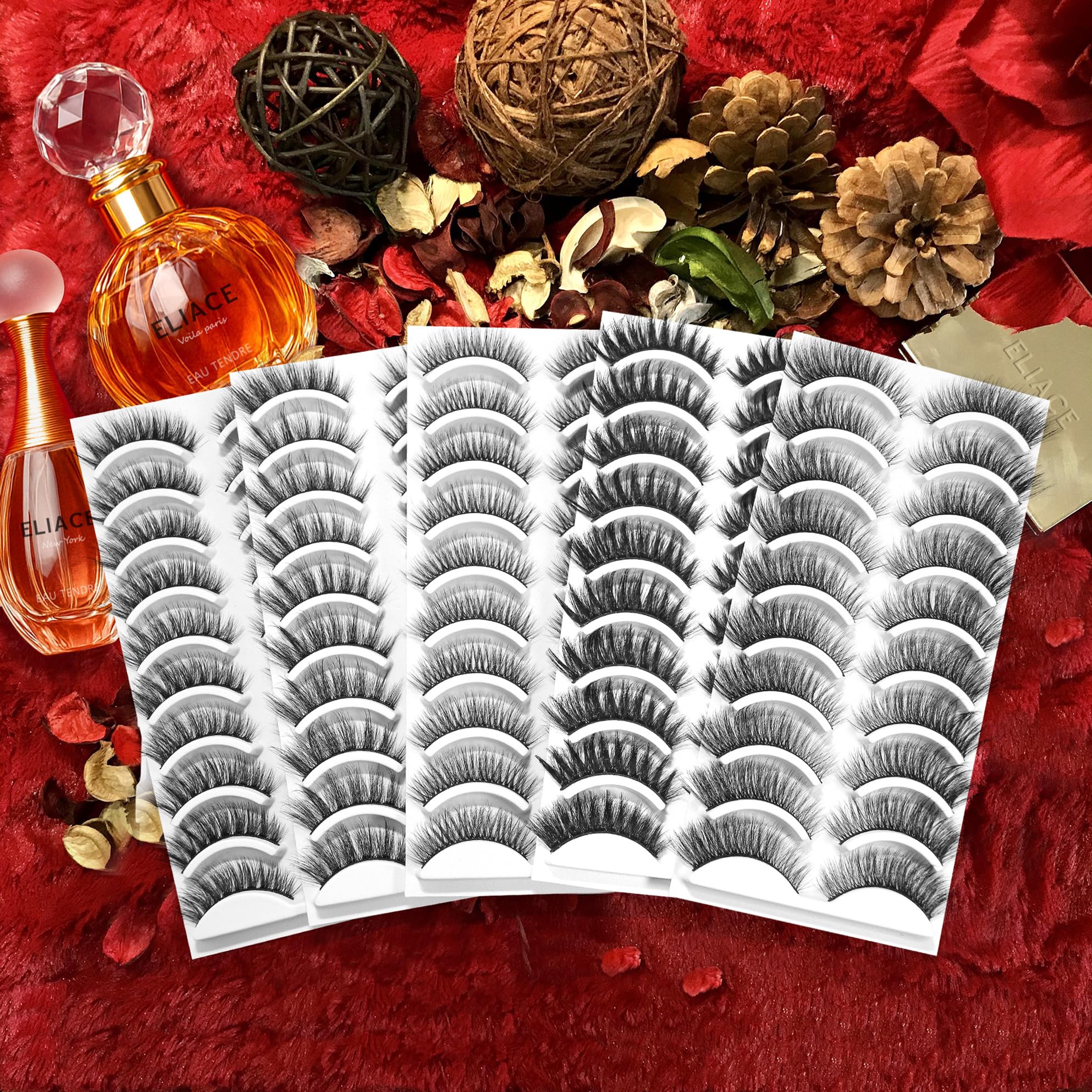 Eliace soft cotton-band lashes stay comfortable from morning to night