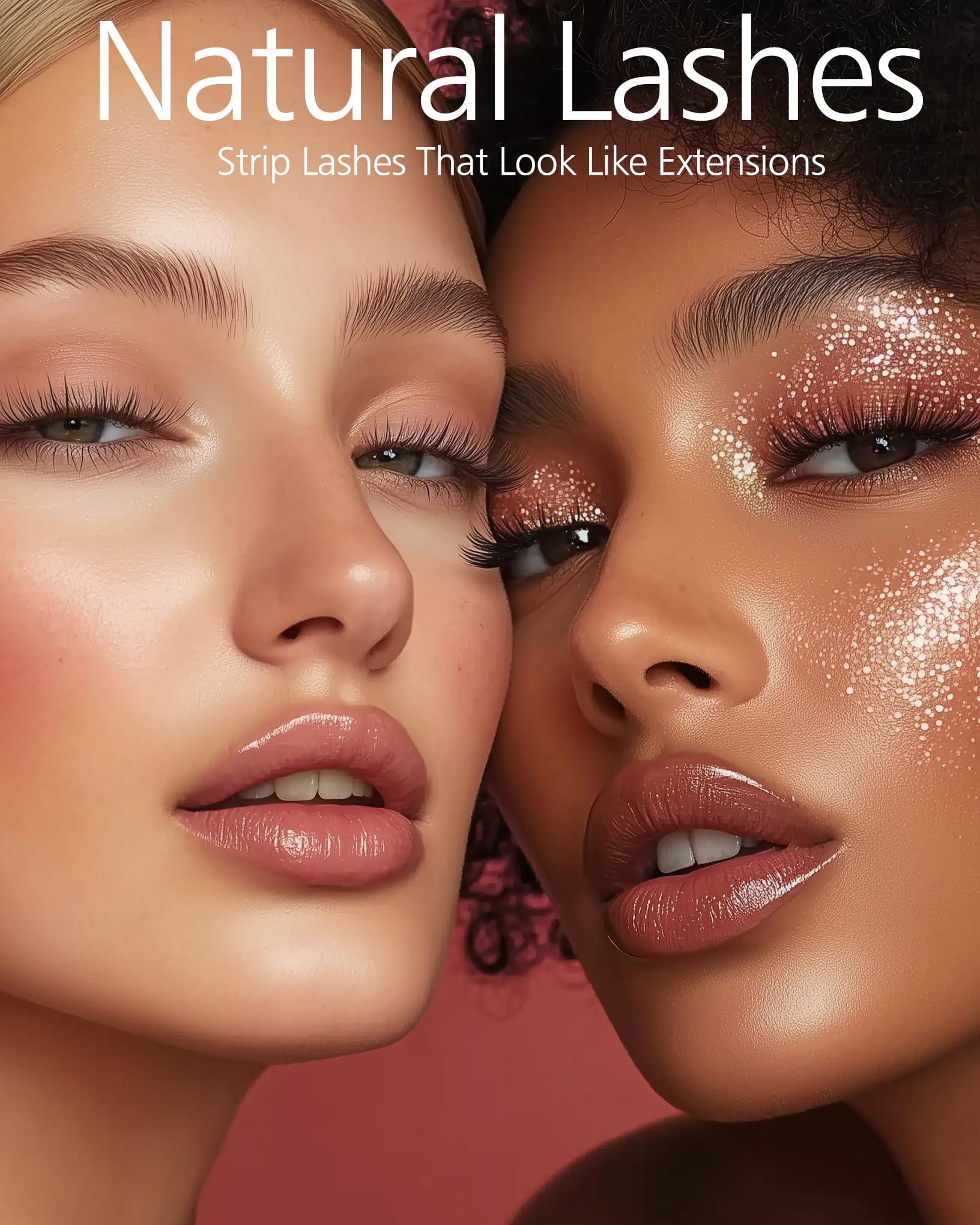 Eliace 3D mink-like lashes add dramatic length with light, comfortable feel