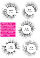 Eliace soft-band lashes deliver easy application and gentle wear