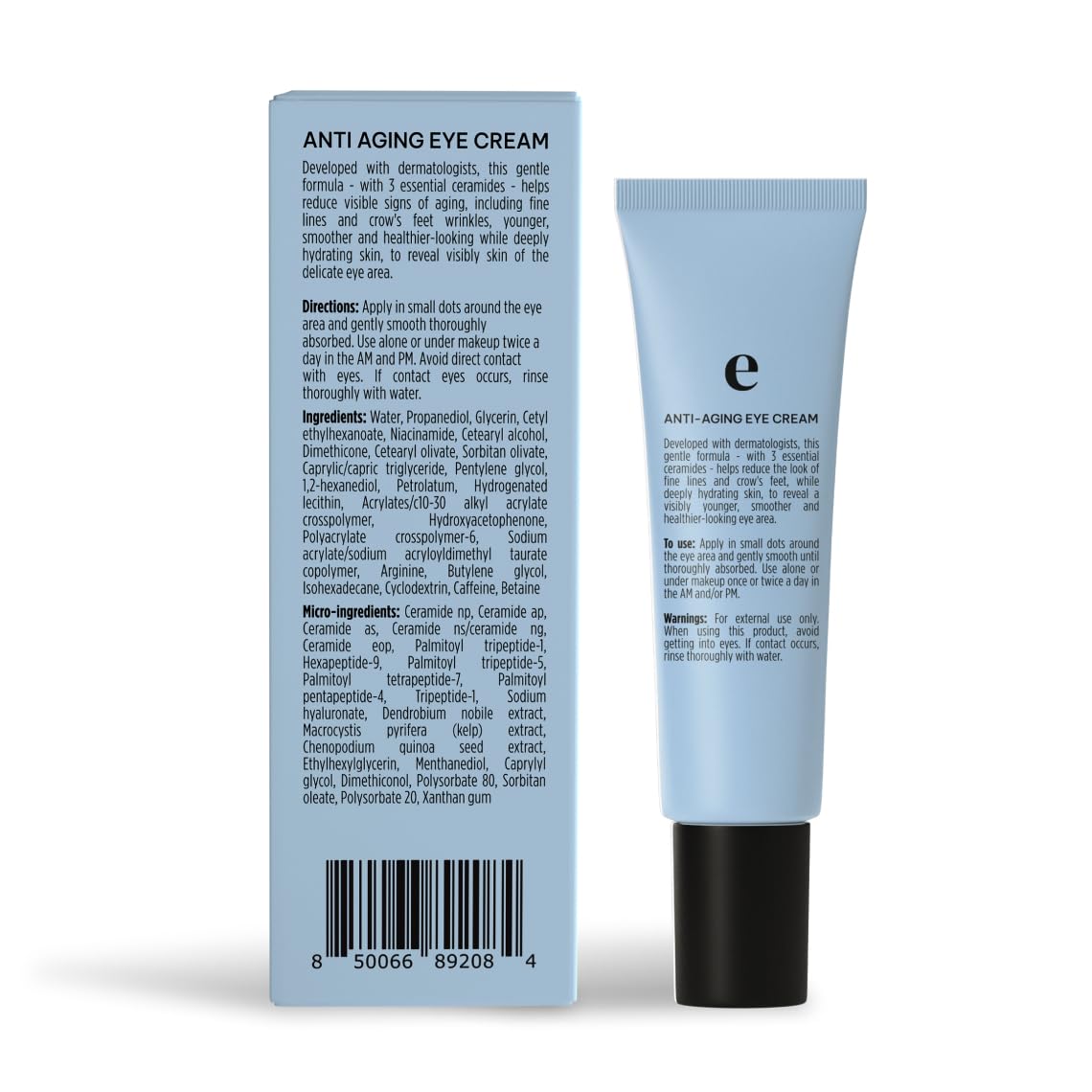 Compact 15ml bottle with label, ideal travel use.