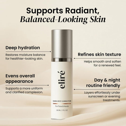 Eliré serum dropper for precise application and controlled hydration