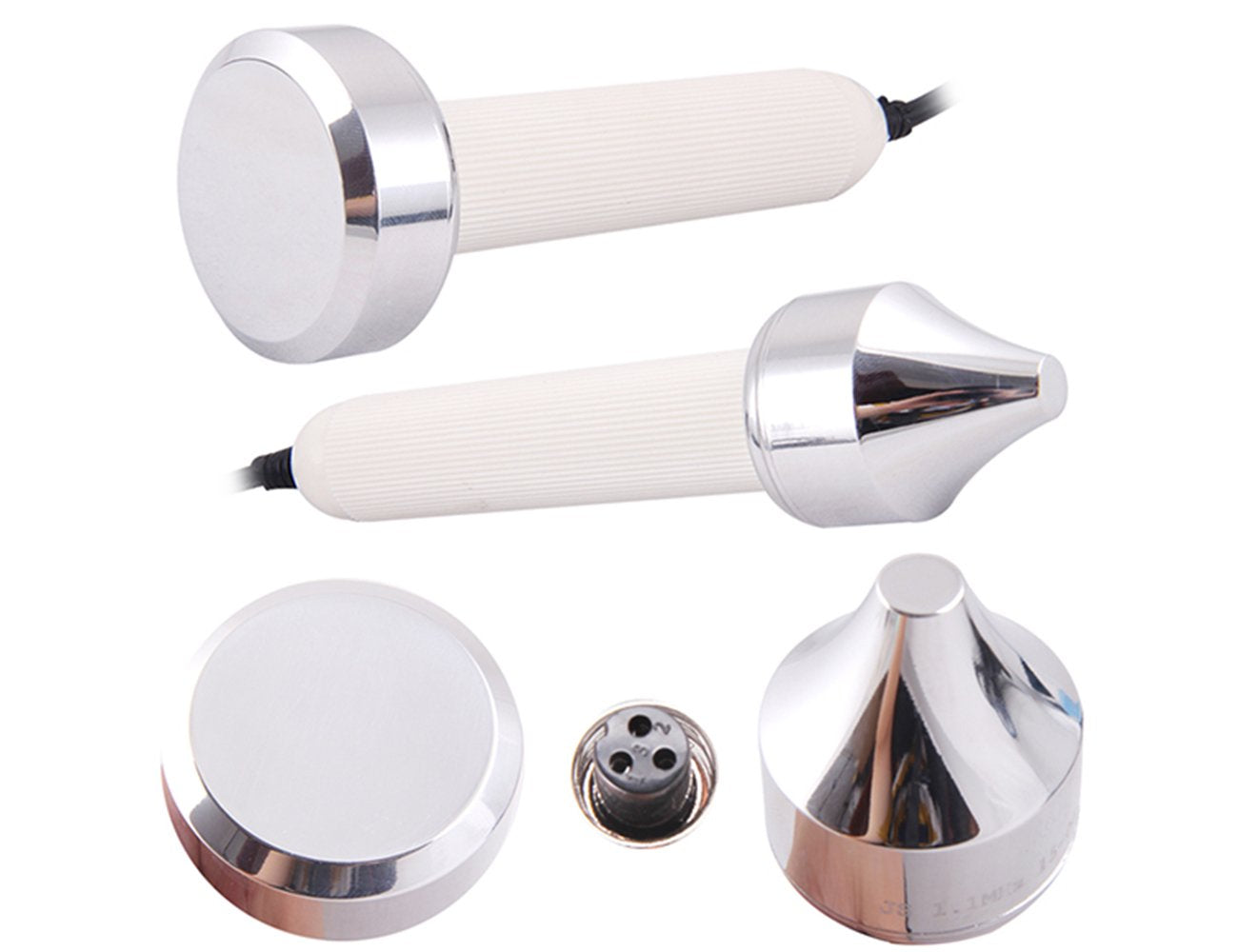 Elitzia massage heads closeup emphasize product absorption assistance.