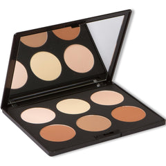 Elizabeth Mott contour shades application demo for precise cheek and jawline definition