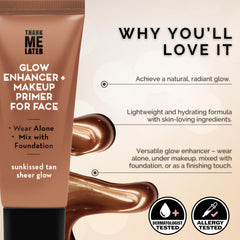 Elizabeth Mott Thank Me Later cheek swatch reveals dewy glow.