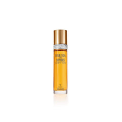 Elizabeth Taylor Diamonds and Sapphires bottle side view emphasizes elegant packaging for gifting